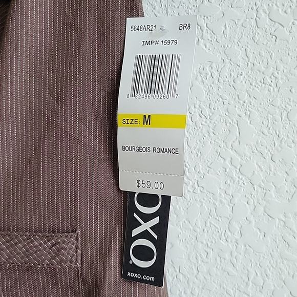 XOXO Brown Blazer with Button Detail - Picture 11 of 12